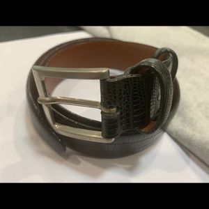 Men’s leather belt